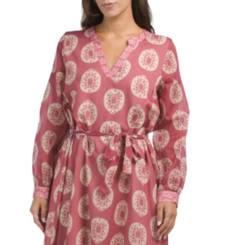 NWT MAGARI Made In Italy Long Sleeve Maxi Dress Size US XL - Picture 6 of 6
